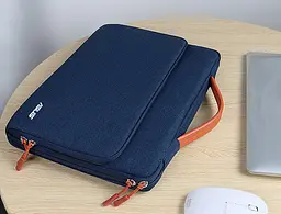 Сумка-чохол для ноутбука або документів Digital Asus 16 Синій (IBN046Z3) - мініатюра 9