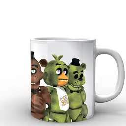 Кухоль GeekLand Five Nights At Freddys П'ять ночей з Фредді постер FN.02.024 330 мл білий - мініатюра 2