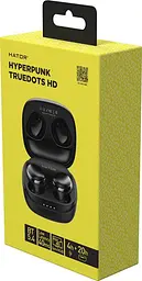 Навушники бездротові Hator Hyrrpunk Truedots HD SyncHUB (HTA411) чорні - мініатюра 3