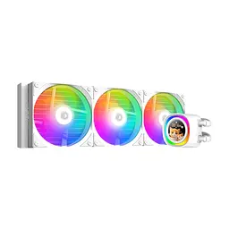 Система рідинного охолодження ID-Cooling FX360 LCD WHITE