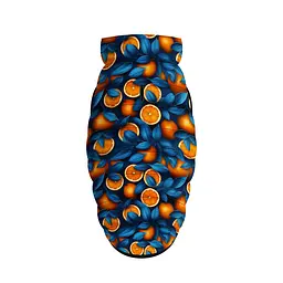 Курточка для собак Waudog Clothes малюнок Апельсини L65 В 87-90 см С 60-65 см - мініатюра 4