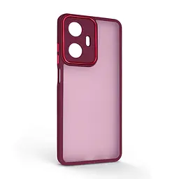 Защитный чехол для OPPO A98 5G, Shade, бордовый, TPU+PC, матовый, защита всего корпуса, панель-накладка, противоударный, с высокими бортами, амортизирует удары при падениях, ArmorStandart (ARM73453)