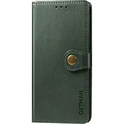 Чохол-книжка GETMAN Gallant Cover Case для Xiaomi Redmi 12C/11A Green [84404] - мініатюра 2