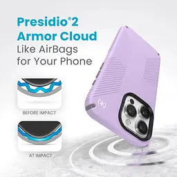 Чохол протиударний Speck Presidio2 Grip MagSafe для Iphone 15 Pro (6.1") Soft Lilac 150563-3207 - мініатюра 4