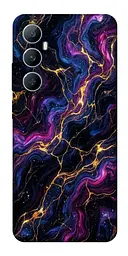TPU чохол Demsky Purple space marble для Realme C65 4G