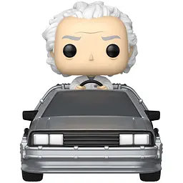 Ігрова фігурка Funko Pop! Rides серії Назад у майбутнє - Док у машині часу (86449)