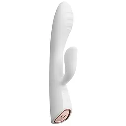 Вібратор-кролик Dorcel Flexi Rabbit 21.2 см білий - мініатюра 2
