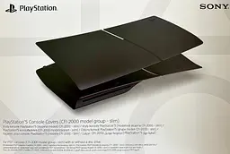 Змінні панелі Sony PS5 Console Covers Midnight Black (9404095)