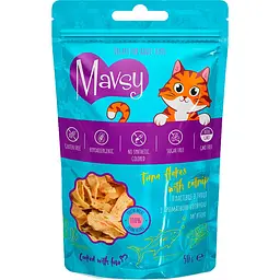 Ласощі для котів Mavsy Tuna Flakes with Catnip з тунця та котячою м'ятою 50 г