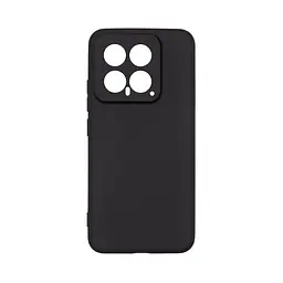 Чехол-накладка для смартфона Xiaomi 14, противоударный, силиконовый, термополиуретановый (ТПУ), с защитой камеры и корпуса, черный, защита всего корпуса, ArmorStandart (ARM72979)