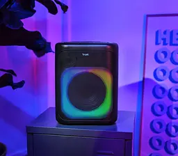 Портативна акустична система Trust Azura 50Вт, 1.0, ВТ 5.2, TWS, MP3, IPX4, RGB, Чорний - мініатюра 5