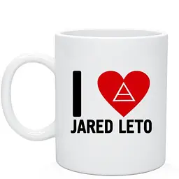 Кухоль GeekLand I love Jared Leto 02,11 330 мл білий - мініатюра 2