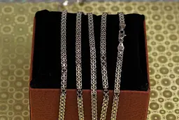 Ланцюг Xuping Jewelry бісмарк 60 см 4 мм сріблястий