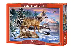 Пазли Castorland Вовчий світ, 500 елементів, B-53049