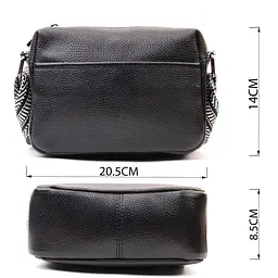 Жіноча шкіряна сумка Vintage 20,5х14х8,5 см sum0026558 - мініатюра 4