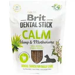 Ласощі для собак Brit Dental Stick Calm заспокійливі, коноплі та пустирник 7 шт. 251 г - мініатюра 5