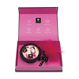 Смачна пудра для оральних пестощів Shunga Body Powder Raspberry feeling, 75 г, (малина) - мініатюра 5
