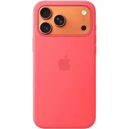 Чохол Apple Silicone Case with MagSafe для iPhone 17 Pro Max Bright Guava (MHW64ZM/A) [170571] - мініатюра 2