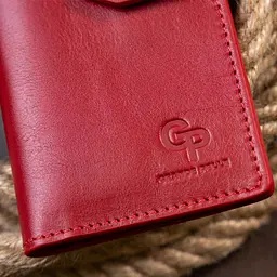 Жіночий шкіряний гаманець GRANDE PELLE 9х18х1,5 см acs0016011 - мініатюра 8