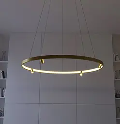 Люстра MJ-Light LOOP D740 4000K GD 12030 - мініатюра 2