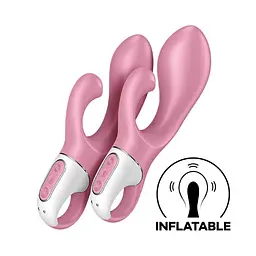 Вібратор-кролик надувний Satisfyer Air Pump Bunny 2 Satisfyer IG038575; SO8412 95408 - мініатюра 1