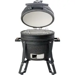 Керамічний вугільний гриль Grilli Kamado L 5 в 1 із системою BBQ Block Fire (749777) - мініатюра 9