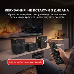Музичний центр Sharp XL-B514(BK) Black - мініатюра 7