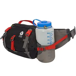 Сумка поясна Sierra Designs Flex Lumbar 3-6 л Сірий-Червоний - мініатюра 3