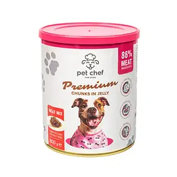 Вологий корм для собак Pet Chef М'ясний мікс 800 г (4820255193649) - мініатюра 5