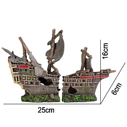 Декорація піратський корабель Kruger Meier Pirate Ship 25x6x16 см (251017)