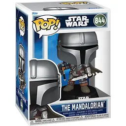 Ігрова фігурка Funko Pop! серії Мандалорець і Ґроґу Мандалорець зі зброєю (90824) - мініатюра 2
