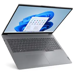 Ноутбук Lenovo ThinkBook 16, 16" WUXGA, Intel Core i7 13700H pana la 5 GHz, 16 GB RAM DDR5 5200, 512 GB SSD, Intel Iris X графікою, Windows 11 Pro, Arctic сірий 512 GB - мініатюра 3