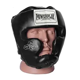 Боксерський тренувальний шолом Power Play 3043, чорний - XS тренувальний
