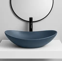 Умивальник Rea Royal 60 накладний blueberry matt REA-U6373 - мініатюра 2