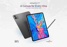 Планшет TECLAST ArtPad Pro 12.7" 8ГБ, 256ГБ, LTE, 10000мА рік, Android, сірий - мініатюра 2