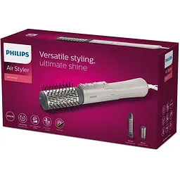 Фен-щітка Philips Air Styler 7000, 1000 Вт біла (BHA710/00) - мініатюра 10
