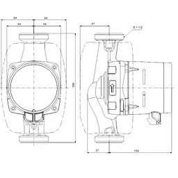 Циркуляційний насос Grundfos Alpha2 25-60 N 180 (99411424) - мініатюра 8