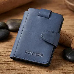 Чоловіче портмоне Tony Perotti Metropolis 3506 (90035) синє - мініатюра 7