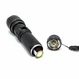 Ліхтар ручний X-balog BL-858-P50 zoom + microUSB +18650 + 4 режими - мініатюра 4