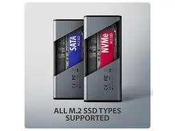 Кишеня для накопичувача AXAGON Display Box (EEM2-SD2) - мініатюра 6