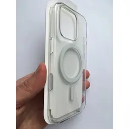 Оригінальний прозорий чохол Apple Clear Case with MagSafe для Iphone 16 Pro (6.3") Clear MA7E4ZM/A - мініатюра 4