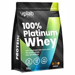 Протеїн з Молока Корів Трав'яної Відгодівлі 100% Platinum Whey - 750г Шоколад