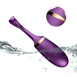 Віброяйце B - Series Fox Love EGG, 14.5 см (фіолетовий) - мініатюра 10