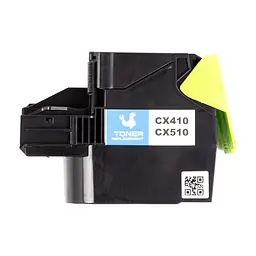 Картридж PowerPlant Lexmark CX410de CY (CX410/CX510) чип (PP-TFL286C)