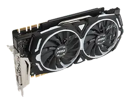 Відеокарта GeForce GTX 1080 Ti 11GB MSI Armor OC Armor (GTX 1080 Ti ARMOR 11G OC) Б/В - мініатюра 2