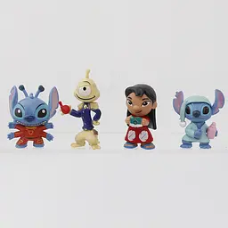 Фігурки Ліло та Стіч Lilo & Stitch, 5-7 см, 12 шт - мініатюра 6
