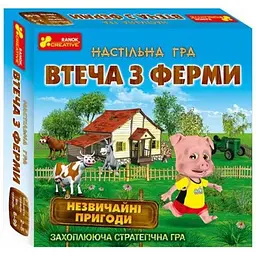 Настільна гра Ranok Creative Втеча з ферми 19120057У Різнокольоровий
