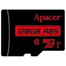 Карта памяти Apacer microSDXC(1) 128Gb (10) (AP128GMCSX10U5-RA)