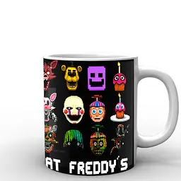 Кухоль GeekLand Five Nights At Freddys П'ять ночей з Фредді постер FN.02.063 330 мл білий - мініатюра 2