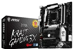 Материнська плата MSI Z170A Krait Gaming 3X LGA 1151 (Z170A KRAIT GAMING 3X) Б/В - мініатюра 3